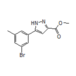 Methyl 5-(3-Bromo-5-methylphenyl)-1H-pyrazole-3-carboxylate