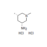 (3R,5S)-1,5-Dimethylpiperidin-3-amine Dihydrochloride