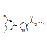 Ethyl 5-(3-Bromo-5-methylphenyl)-1H-pyrazole-3-carboxylate