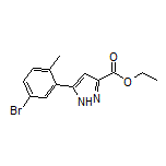 Ethyl 5-(5-Bromo-2-methylphenyl)-1H-pyrazole-3-carboxylate