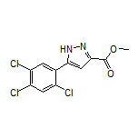 Methyl 5-(2,4,5-Trichlorophenyl)-1H-pyrazole-3-carboxylate