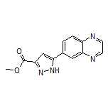 Methyl 5-(Quinoxalin-6-yl)-1H-pyrazole-3-carboxylate