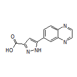 5-(Quinoxalin-6-yl)-1H-pyrazole-3-carboxylic Acid