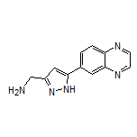 5-(Quinoxalin-6-yl)-1H-pyrazole-3-methanamine