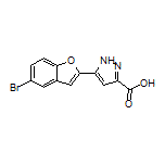 5-(5-Bromobenzofuran-2-yl)-1H-pyrazole-3-carboxylic Acid
