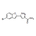 5-(5-Bromobenzofuran-2-yl)-1H-pyrazole-3-carboxamide