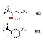 trans-4-Methoxy-2-(trifluoromethyl)piperidine Hydrochloride