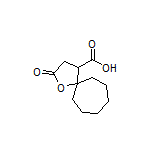 2-Oxo-1-oxaspiro[4.6]undecane-4-carboxylic Acid