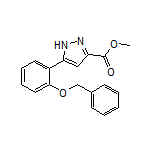 Methyl 5-[2-(Benzyloxy)phenyl]-1H-pyrazole-3-carboxylate