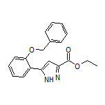 Ethyl 5-[2-(Benzyloxy)phenyl]-1H-pyrazole-3-carboxylate
