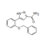 5-[2-(Benzyloxy)phenyl]-1H-pyrazole-3-carboxamide