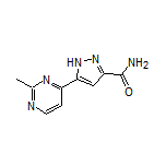 5-(2-Methylpyrimidin-4-yl)-1H-pyrazole-3-carboxamide