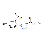 Ethyl 5-[4-Bromo-2-(trifluoromethyl)phenyl]-1H-pyrazole-3-carboxylate