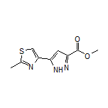 Methyl 5-(2-Methylthiazol-4-yl)-1H-pyrazole-3-carboxylate