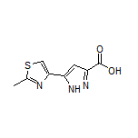 5-(2-Methylthiazol-4-yl)-1H-pyrazole-3-carboxylic Acid