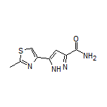 5-(2-Methylthiazol-4-yl)-1H-pyrazole-3-carboxamide