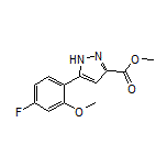 Methyl 5-(4-Fluoro-2-methoxyphenyl)-1H-pyrazole-3-carboxylate