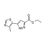 Ethyl 5-(4-Methylthiazol-5-yl)-1H-pyrazole-3-carboxylate