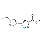 Methyl 1’-Ethyl-1’H,2H-[3,4’-bipyrazole]-5-carboxylate