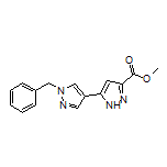 Methyl 1’-Benzyl-1’H,2H-[3,4’-bipyrazole]-5-carboxylate