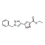 Ethyl 1’-Benzyl-1’H,2H-[3,4’-bipyrazole]-5-carboxylate