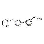 1’-Benzyl-1’H,2H-[3,4’-bipyrazole]-5-methanamine