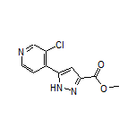 Methyl 5-(3-Chloropyridin-4-yl)-1H-pyrazole-3-carboxylate