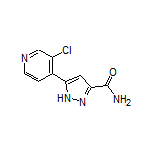 5-(3-Chloropyridin-4-yl)-1H-pyrazole-3-carboxamide