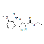Ethyl 5-(3-Methoxy-2-nitrophenyl)-1H-pyrazole-3-carboxylate