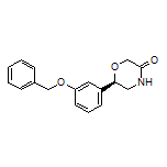 (R)-6-[3-(Benzyloxy)phenyl]morpholin-3-one
