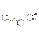 (S)-6-[3-(Benzyloxy)phenyl]morpholin-3-one