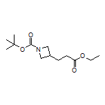 Ethyl 3-(1-Boc-azetidin-3-yl)propanoate