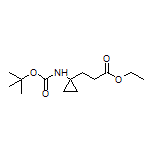 Ethyl 3-[1-(Boc-amino)cyclopropyl]propanoate