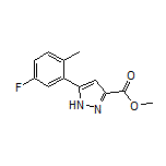 Methyl 5-(5-Fluoro-2-methylphenyl)-1H-pyrazole-3-carboxylate