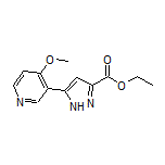 Ethyl 5-(4-Methoxypyridin-3-yl)-1H-pyrazole-3-carboxylate
