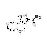 5-(4-Methoxypyridin-3-yl)-1H-pyrazole-3-carboxamide