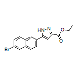 Ethyl 5-(6-Bromonaphthalen-2-yl)-1H-pyrazole-3-carboxylate