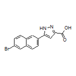 5-(6-Bromonaphthalen-2-yl)-1H-pyrazole-3-carboxylic Acid