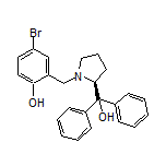 (S)-4-Bromo-2-[[2-(hydroxydiphenylmethyl)pyrrolidin-1-yl]methyl]phenol