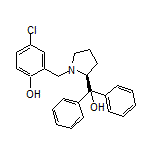 (S)-4-Chloro-2-[[2-(hydroxydiphenylmethyl)pyrrolidin-1-yl]methyl]phenol