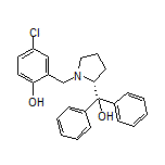 (R)-4-Chloro-2-[[2-(hydroxydiphenylmethyl)pyrrolidin-1-yl]methyl]phenol