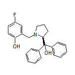 (S)-4-Fluoro-2-[[2-(hydroxydiphenylmethyl)pyrrolidin-1-yl]methyl]phenol
