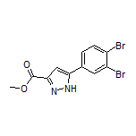 Methyl 5-(3,4-Dibromophenyl)-1H-pyrazole-3-carboxylate