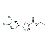 Ethyl 5-(3,4-Dibromophenyl)-1H-pyrazole-3-carboxylate