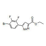 Ethyl 5-(4-Bromo-2,3-difluorophenyl)-1H-pyrazole-3-carboxylate