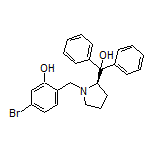 (R)-5-Bromo-2-[[2-(hydroxydiphenylmethyl)pyrrolidin-1-yl]methyl]phenol
