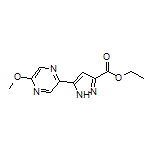 Ethyl 5-(5-Methoxypyrazin-2-yl)-1H-pyrazole-3-carboxylate