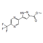 Methyl 5-[5-(Trifluoromethyl)pyrazin-2-yl]-1H-pyrazole-3-carboxylate