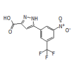 5-[3-Nitro-5-(trifluoromethyl)phenyl]-1H-pyrazole-3-carboxylic Acid