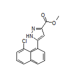 Methyl 5-(8-Chloronaphthalen-1-yl)-1H-pyrazole-3-carboxylate